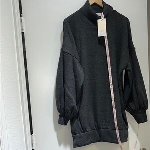 NWTS Choosy Gray Sweater Dress Size S-M